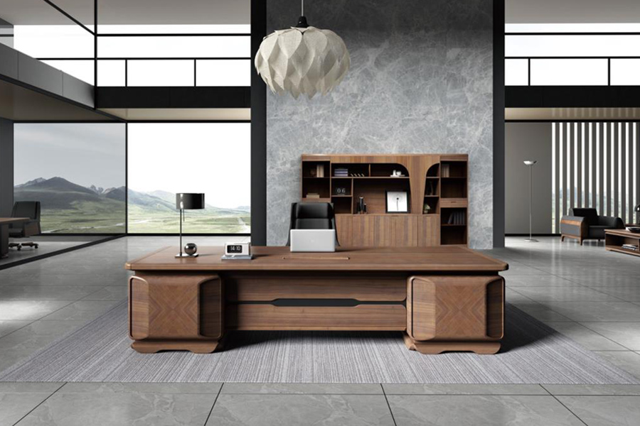 實木(mù)辦(bàn)公(gōng)桌